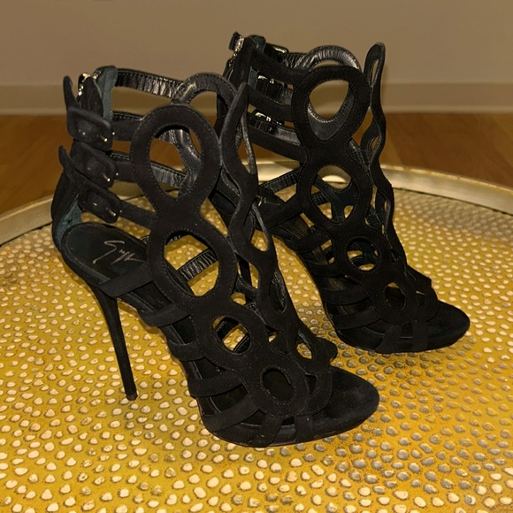 Giuseppe Zanotti open toe cage Sandel - Picture 2 of 9
